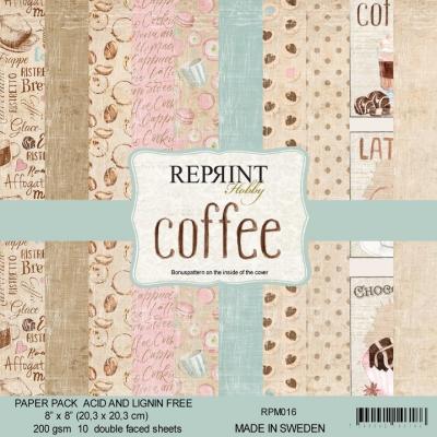 Reprint Coffee Collection Designpapier - Paper Pack